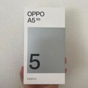 新品✨OPPO A5 5G スマートフォン 本体 グリーン