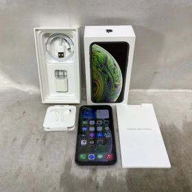 Apple アップル iphone XS 256GB アイフォン MTE02J/A Space Gray 付属品あり カラー：スペースグレイ 初期化済み