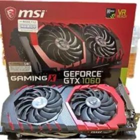 MSI グラボ Geforce GTX1060 6GB Gaming X