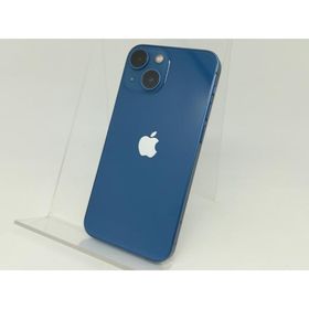 【中古】Apple 楽天モバイル 【SIMフリー】 iPhone 13 mini 128GB ブルー MLJH3J/A【日本橋3】保証期間１ヶ月【ランクB】