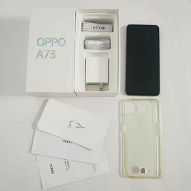 オッポ(OPPO)の美品 OPPO A73 ネービー ブルー SIMフリー 64gb デュアルSIM(スマートフォン本体)