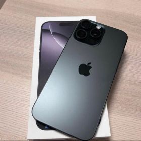 短期間使用！iPhone16Pro ブラックチタニウム128GB極美品新品おまけ