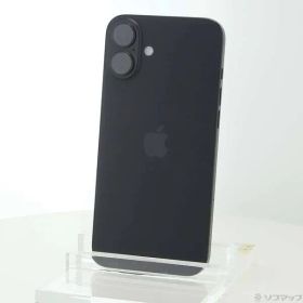 ソフマップ 〔中古品〕 iPhone16 Plus 128GB ブラック MXVA3J／A SIMフリー【198】