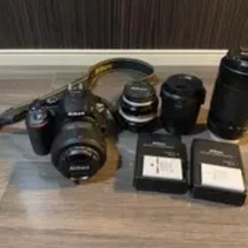 Nikon 一眼レフカメラ D5600 ダブルズームキット 単焦点レンズ付き