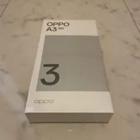 【新品未開封】OPPO A3 5G（ブラック）