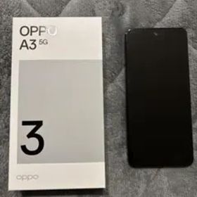 OPPO A3 5Gブラック 本体 箱付き