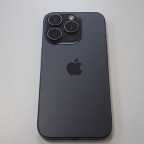 超美品 Apple版 SIMフリー iPhone15 Pro 256GB ブラック 電池85%
