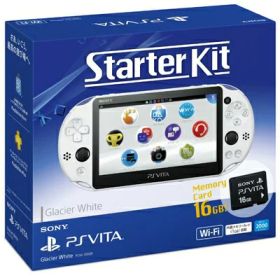 【中古】 PlayStation Vita Starter Kit グレイシャー・ホワイト