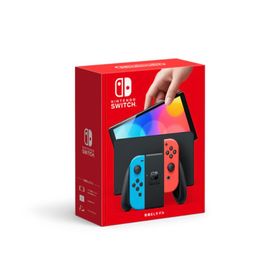ニンテンドースイッチ(Nintendo Switch)の【美品】Nintendo Switch（有機ELモデル） Joy-Con(L) (家庭用ゲーム機本体)
