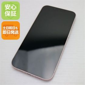 アイフォーン(iPhone)の超美品 SIMフリー iPhone13 256GB ピンク M777(スマートフォン本体)