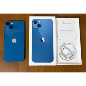 アップル(Apple)の【美品】iPhone 13 本体 256GB ブルー SIM フリー(スマートフォン本体)