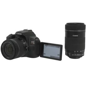 【Canon】キヤノン『EOS Kiss X10 ダブルズームキット』2019年4月発売 デジタル一眼レフカメラ 1週間保証【中古】