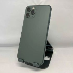 au 【SIMロックなし】MWCC2J/A iPhone 11 Pro 256GB ミッドナイトグリーン au