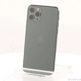 ソフマップ 〔中古品〕 iPhone11 Pro 64GB ミッドナイトグリーン MWC62J／A SIMフリー【349】