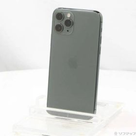 ソフマップ 〔中古品〕 iPhone11 Pro 256GB ミッドナイトグリーン MWCC2J／A SIMフリー【262】