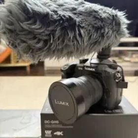 美品 LUMIX DC-GH5 ミラーレス一眼 カメラ 純正マイク 純正レンズ