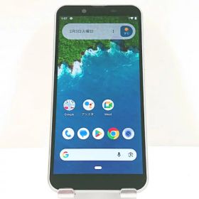Android One S5 S5-SH Y!mobile クールシルバー 送料無料 本体 c16930 【中古】