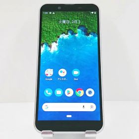 Android One S5 S5-SH Y!mobile クールシルバー 送料無料 本体 c16934 【中古】