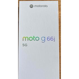 モトローラ(Motorola)のSIMフリー版■新品未開封■moto g66j 5G黒■8GB/128GB 本体(スマートフォン本体)