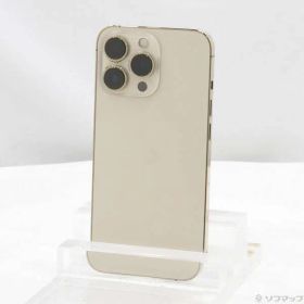 ソフマップ 〔中古品〕 iPhone13 Pro 256GB ゴールド MLUQ3J／A SIMフリー 〔ネットワーク利用制限▲〕【247】