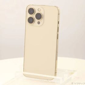 ソフマップ 〔中古品〕 iPhone13 Pro 128GB ゴールド MLUH3J／A SIMフリー 〔ネットワーク利用制限▲〕【377】