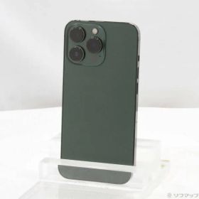 ソフマップ 〔中古品〕 iPhone13 Pro 512GB アルパイングリーン MNE03J／A SIMフリー 〔ネットワーク利用制限▲〕【262】