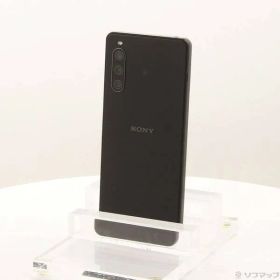 ソフマップ 〔中古品〕 Xperia 10 IV 128GB ブラック A202SO Softbank SIMフリー【305】