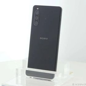 ソフマップ 〔中古品〕 Xperia 10 IV 128GB ブラック XQ-CC44 SIMフリー【349】