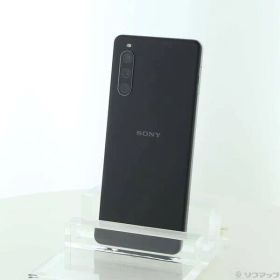 ソフマップ 〔中古品〕 Xperia 10 IV 128GB ブラック A202SO Softbank SIMフリー 〔ネットワーク利用制限▲〕【377】