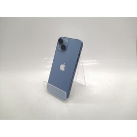 【中古】Apple 楽天モバイル 【SIMフリー】 iPhone 14 128GB ブルー MPVJ3J/A【秋葉5号】保証期間１ヶ月【ランクB】