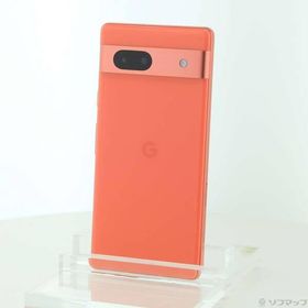 〔中古〕GOOGLE(グーグル) Google Pixel 7a 128GB コーラル GA04438-JP SIMフリー〔348-ud〕