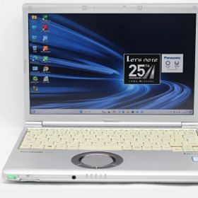 送料無料 あす楽対応 即日発送 中古良品 フルHD 12.1インチ Panasonic Let's note CF-SV8 Windows11 高性能 八世代Core i5-8365u 8GB 爆速256GB-SSD 無線 リカバリ Office付 Win11【ノートパソコン 中古パソコン 中古PC】（Windows10も対応可能 Win10）