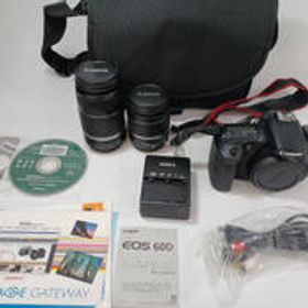 デジタル一眼レフ EOS 60D ダブルズームキット CANON
