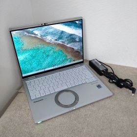 【送料無料】Panasonic CF-FV1 特別仕様 / 稼働540h / I7-1185G7 / 16GB / SSD256GB / 14型 / カメラ / バッテリー良好 / 無線LAN / NB286