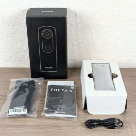 【美品】RICOH THETA S ブラック 360度カメラ フルHD動画