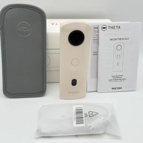 【美品】RICOH THETA SC2 ベージュ R03030 リコー シータ 360度カメラ