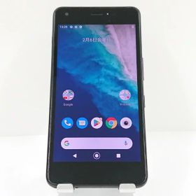 Android One S4 S4-KC Y!mobile ブラウンブラック 送料無料 本体 c16968 【中古】