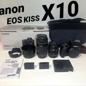 超美品 【Canon EOS Kiss X10 ダブルズームキット】