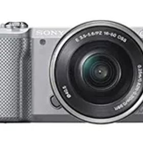 【中古】 SONY ミラーレス一眼 α5000 パワーズームレンズキット シルバー ILCE-5000L-S
