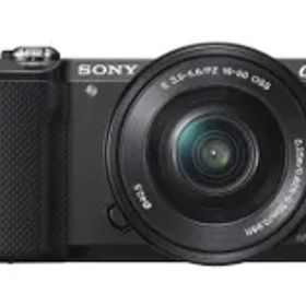 【中古】SONY ミラーレス一眼 α5000 パワーズームレンズキット ブラック ILCE-5000L-B