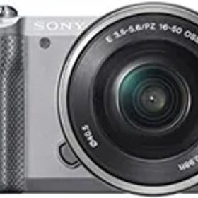 【中古】SONY ミラーレス一眼 α5000 パワーズームレンズキット シルバー ILCE-5000L-S