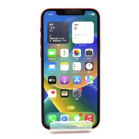 【楠本質店/元住吉】Apple iPhone12 128GB レッド MGHW3J/A au ネットワーク利用制限○判定 SIMロックなし【中古】