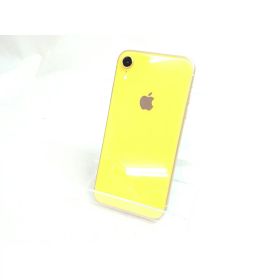 【中古】Apple iPhone XR 128GB イエロー （国内版SIMロックフリー） MT0Q2J/A【川崎】保証期間1ヶ月【ランクC】