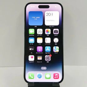 iPhone14 Pro 128GB SIMフリー スペースブラック 送料無料 本体 c07956 【中古】