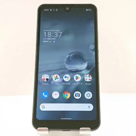 AQUOS wish A104SH Y!mobile チャコール 送料無料 本体 c16900 【中古】