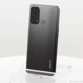 【中古】OPPO(オッポ) OPPO Reno5 A 128GB シルバーブラック A103OP Y!mobile SIMフリー 【198-ud】
