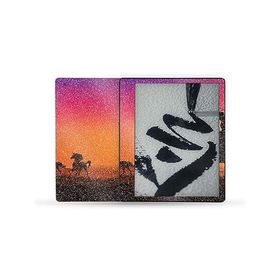 MightySkins Glossy Glitter Skin Compatible with Kindle Scribe (2022) Full Wrap - Cowgirl | Protective High-Gloss Glitter Finish | Easy to _並行輸入
