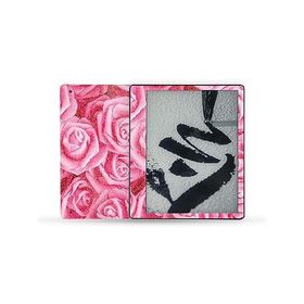 MightySkins Glossy Glitter Skin Compatible with Kindle Scribe (2022) Full Wrap - Super Pink Roses | High-Gloss Glitter Finish | Easy to Ap_並行輸入