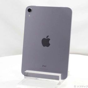 【中古】Apple(アップル) iPad mini 第6世代 256GB パープル MK7X3J／A Wi-Fi 【352-ud】