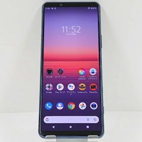 Xperia 5 II A002SO SoftBank ブルー 送料無料 本体 c16981 【中古】